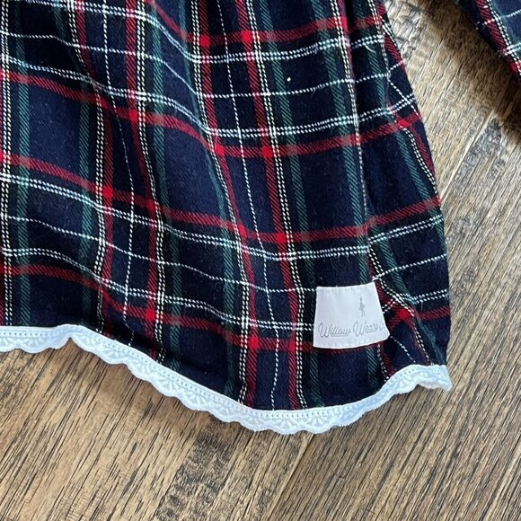 Wears Pink/The Paper Doll Clothing Holiday Tartan Plaid Dress Sz 5 - Picture 9 of 15